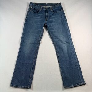Levis Jeans Mens 34 Straight Blue 559 Mid Rise Medium Wash